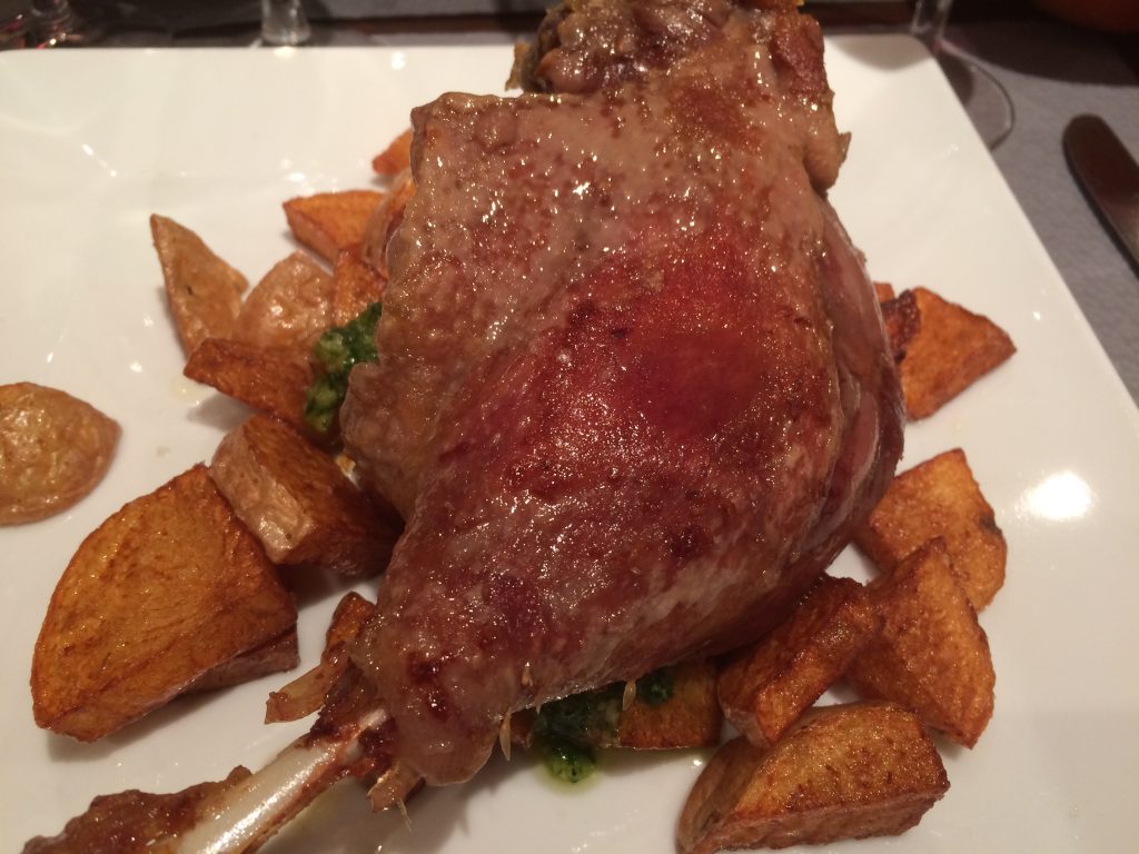 Confit de canard grillé