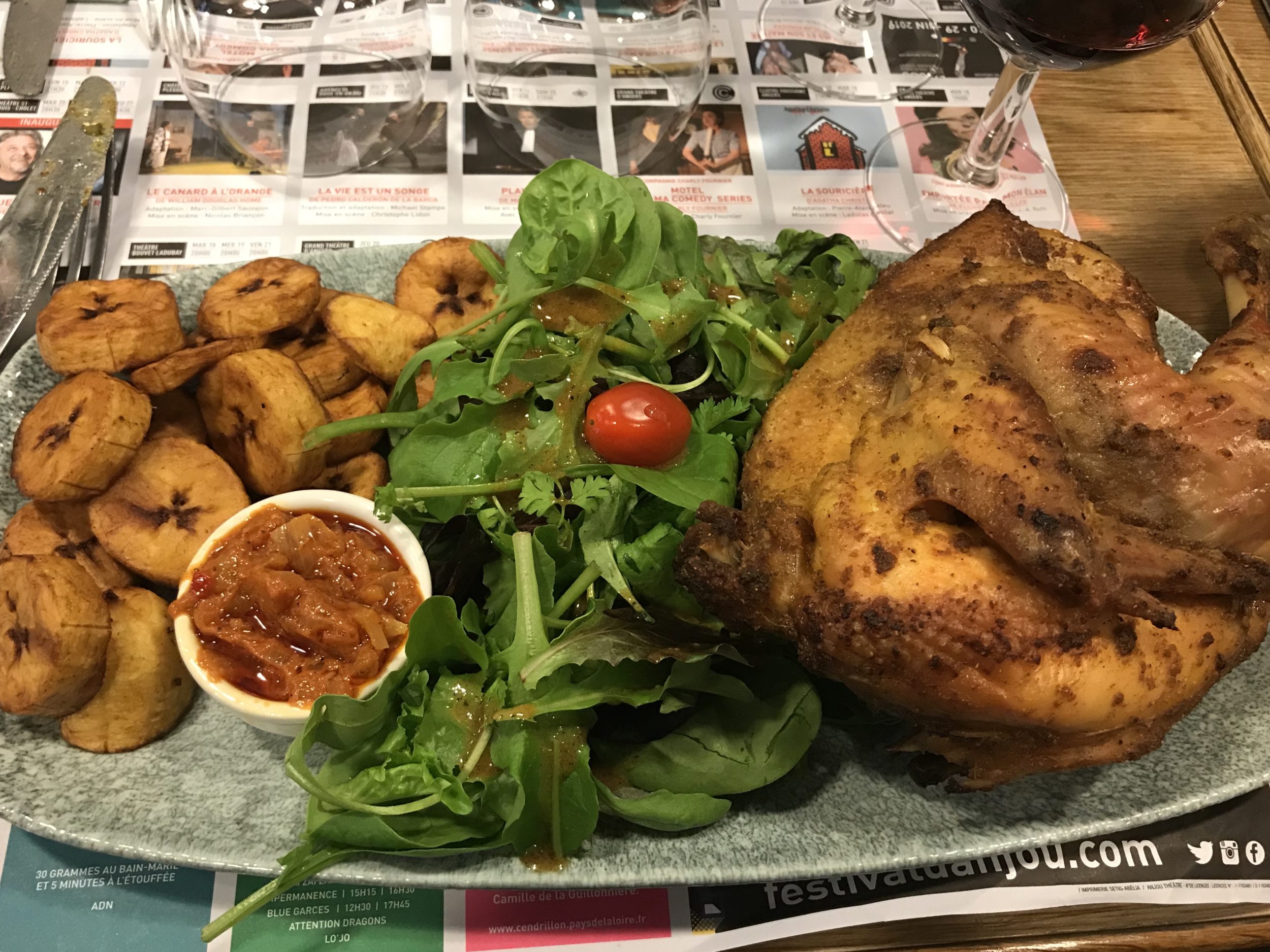 restaurant angers poulet bicyclette